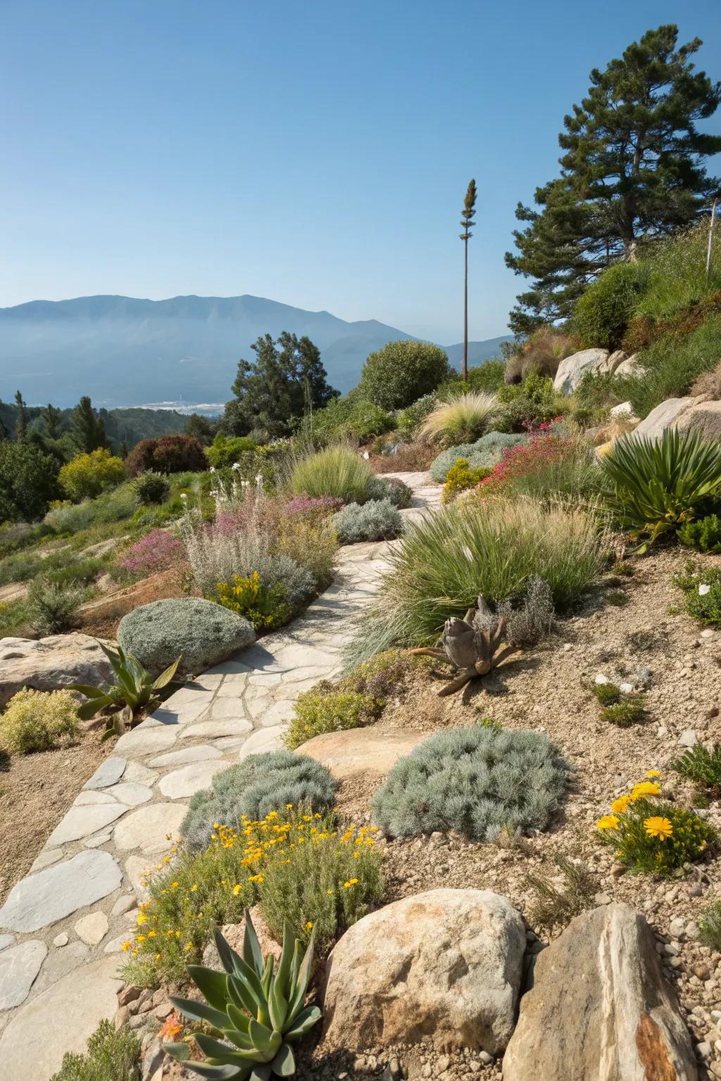 Alpine plants that are low-maintenance provide effortless beauty.