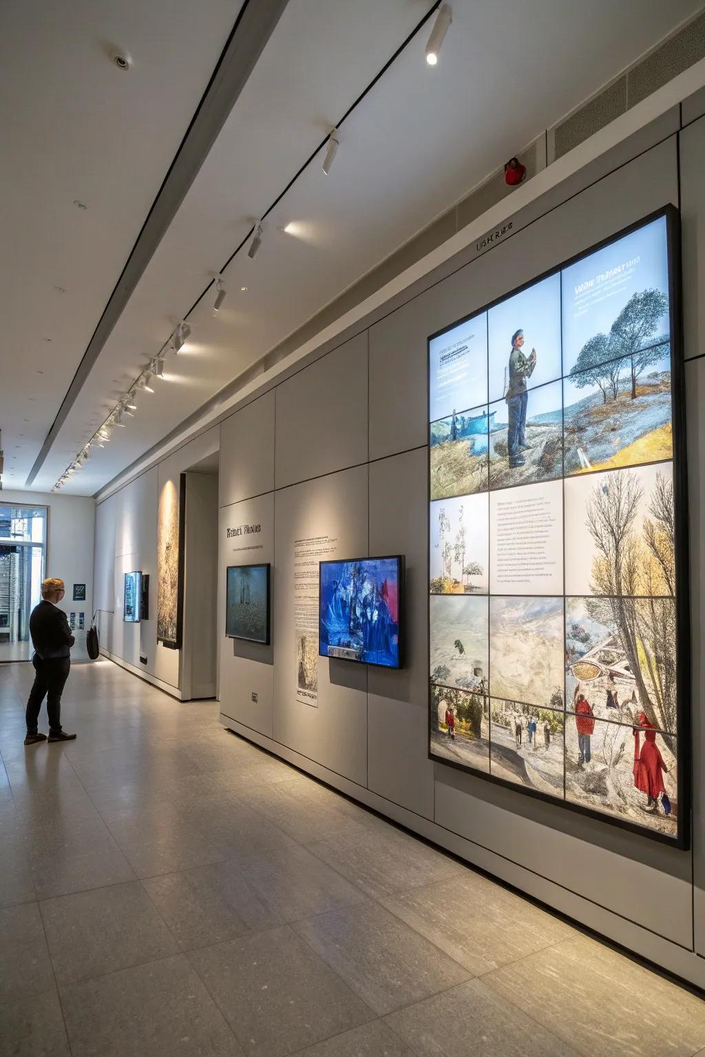 Interactive walls bring a dynamic touch to any space.