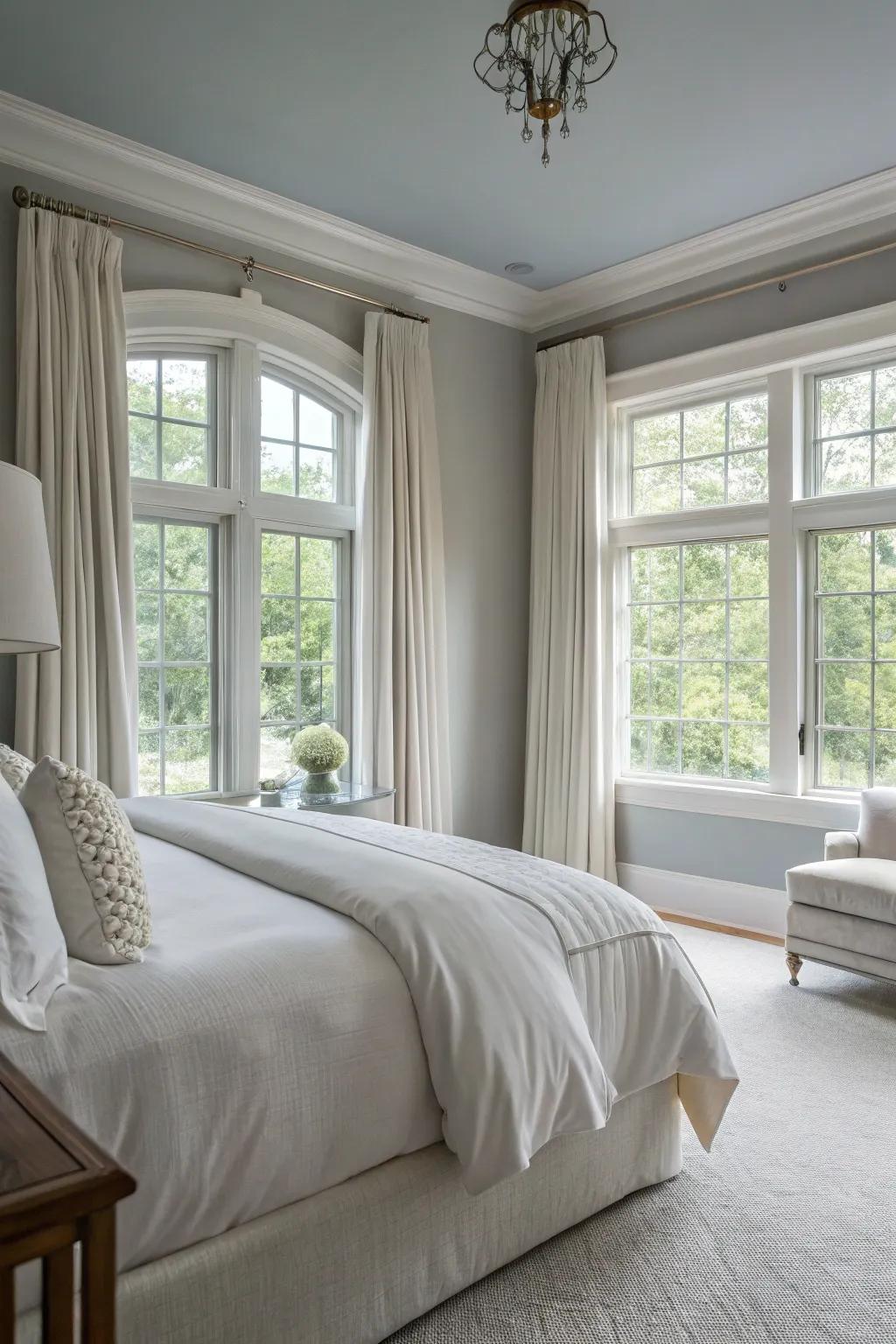 Sunlight enhances the warmth of Stone Echo walls.