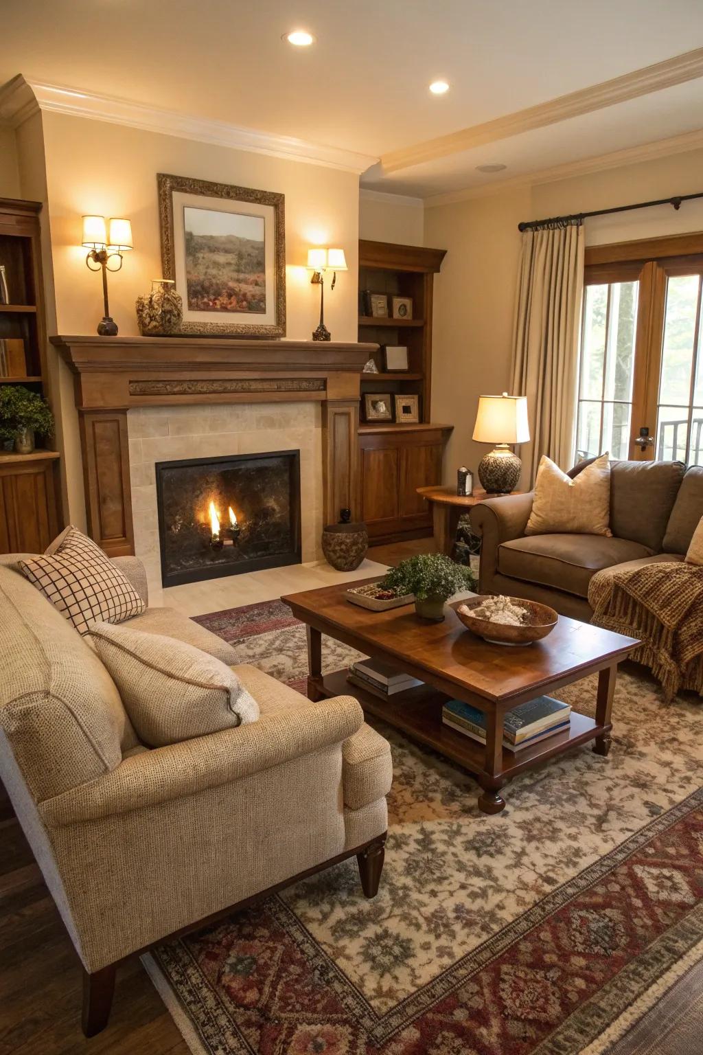 Careful furniture arrangement improves how a space flows and feels.