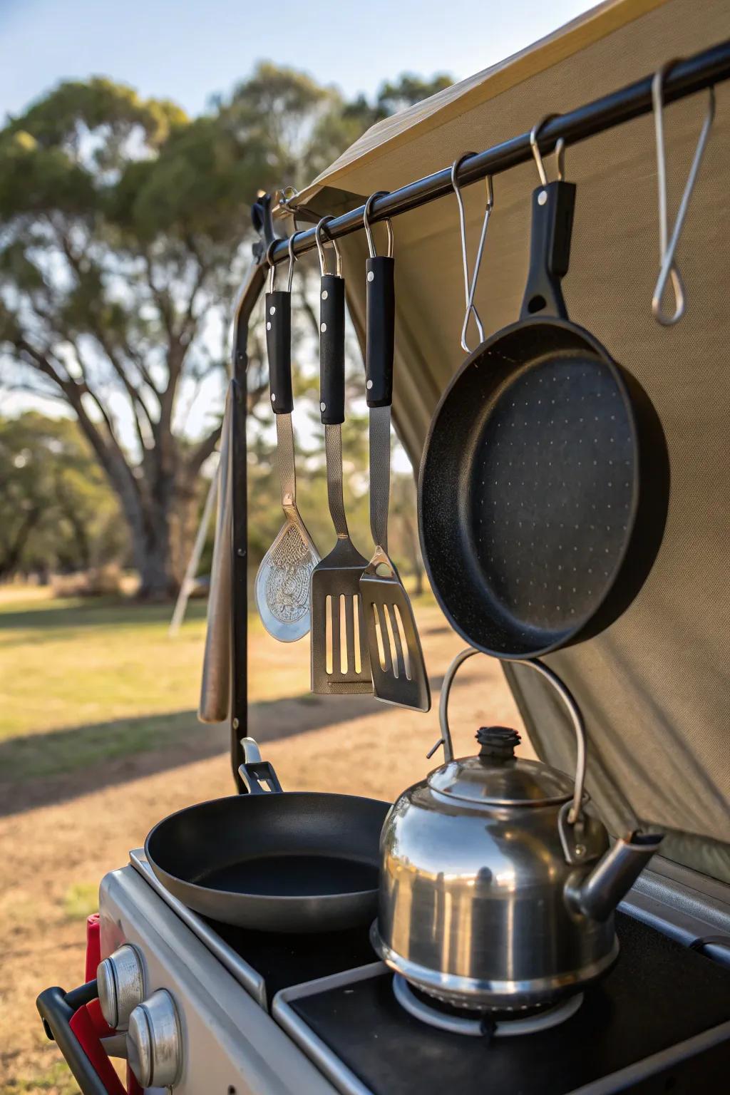 Maintain your culinary tools readily available.