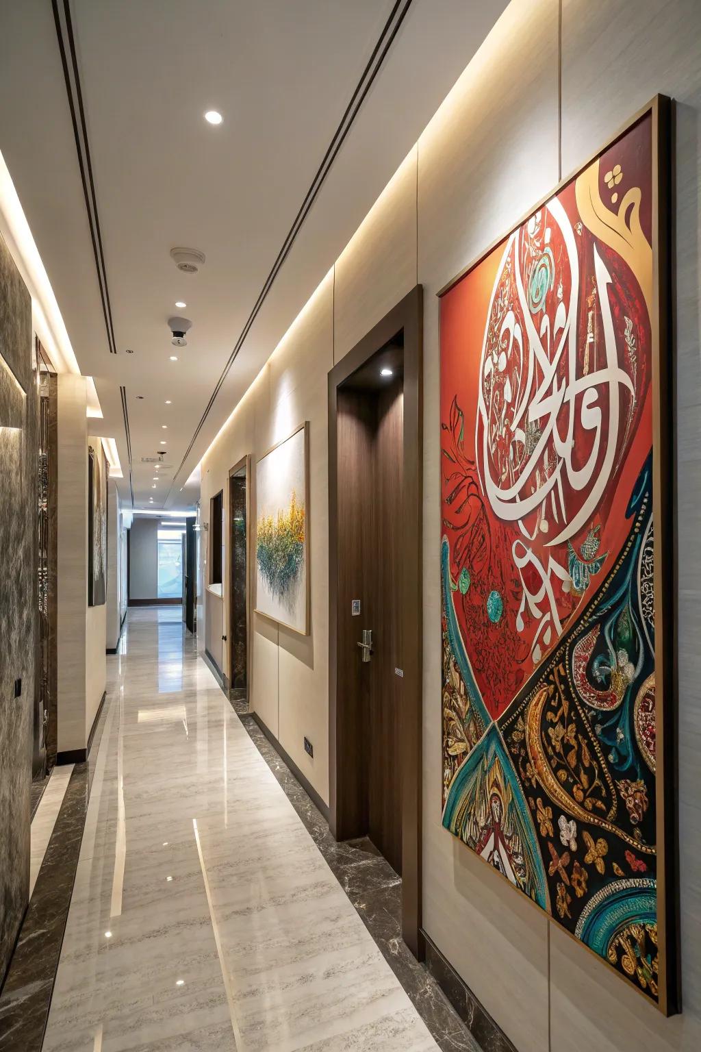 Abstract Islamic art delivers a contemporary interpretation of classic themes.