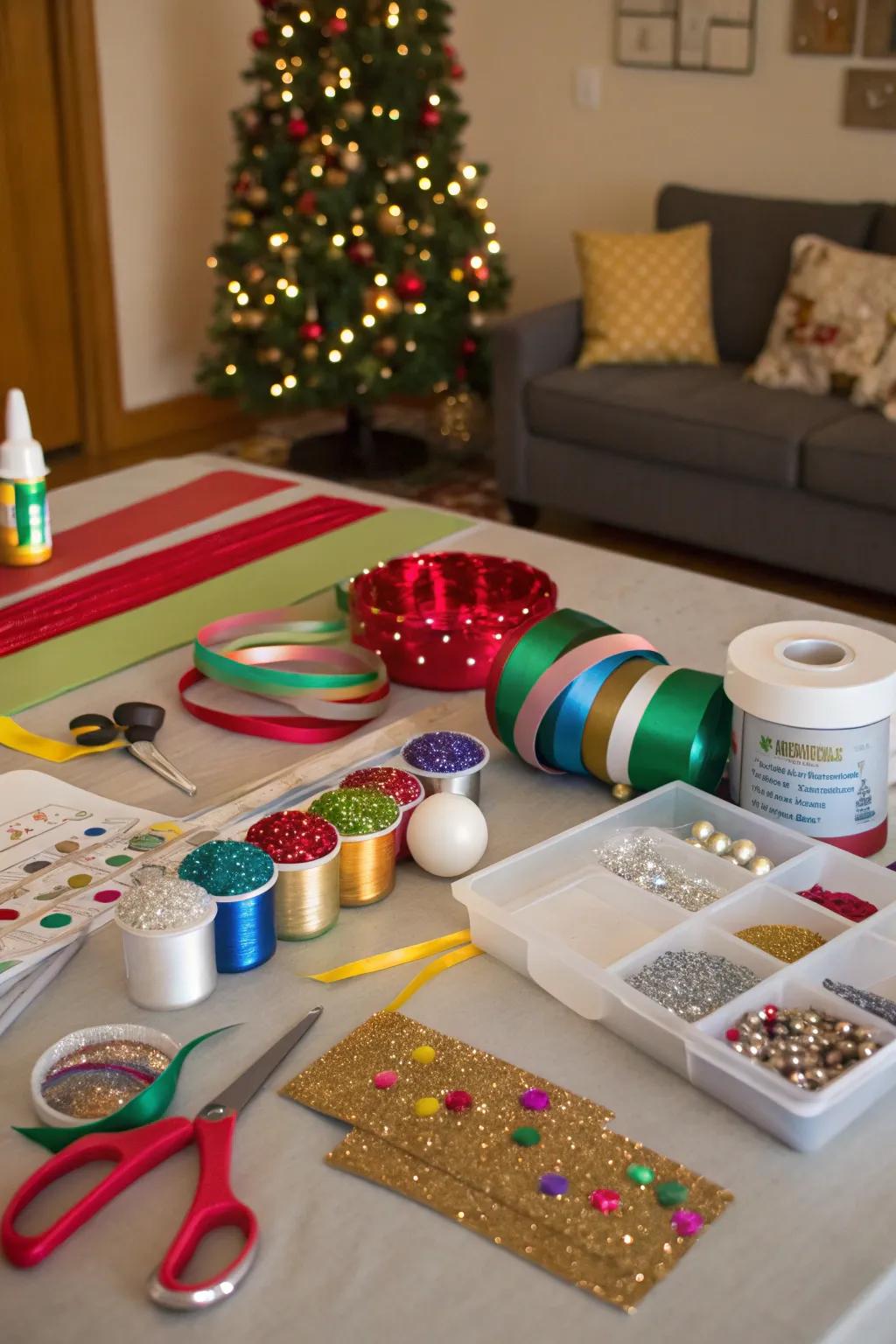 Personalize your holiday decor using do-it-yourself ornaments.