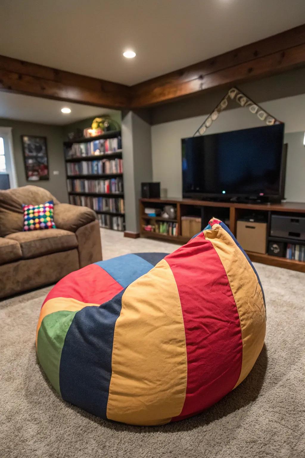 Relax in elegance with a plush relaxation pad.