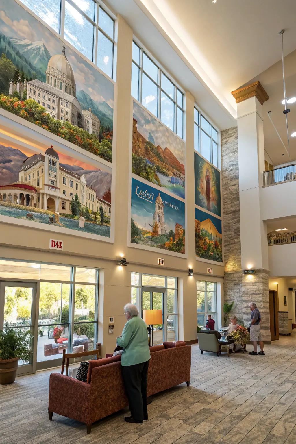 Local pride portrayed through art