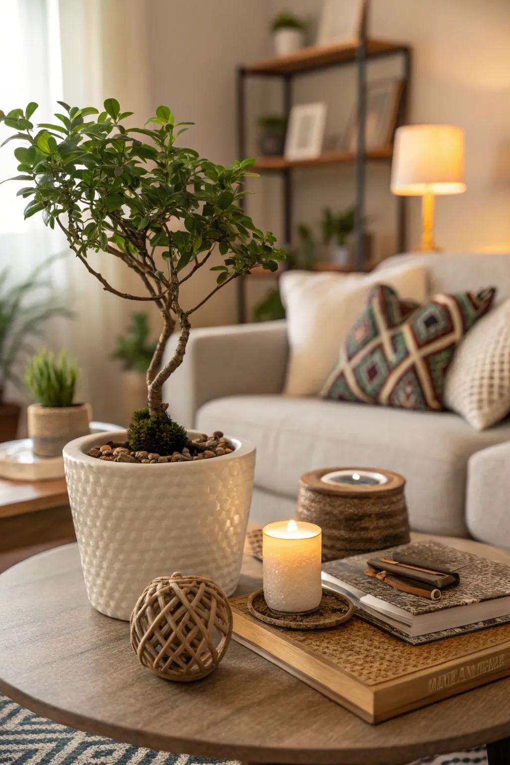 Plants add a breath of fresh air to your decor.