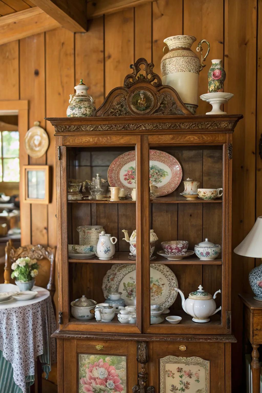 Vintage articles append a perception of historical significance and allure.
