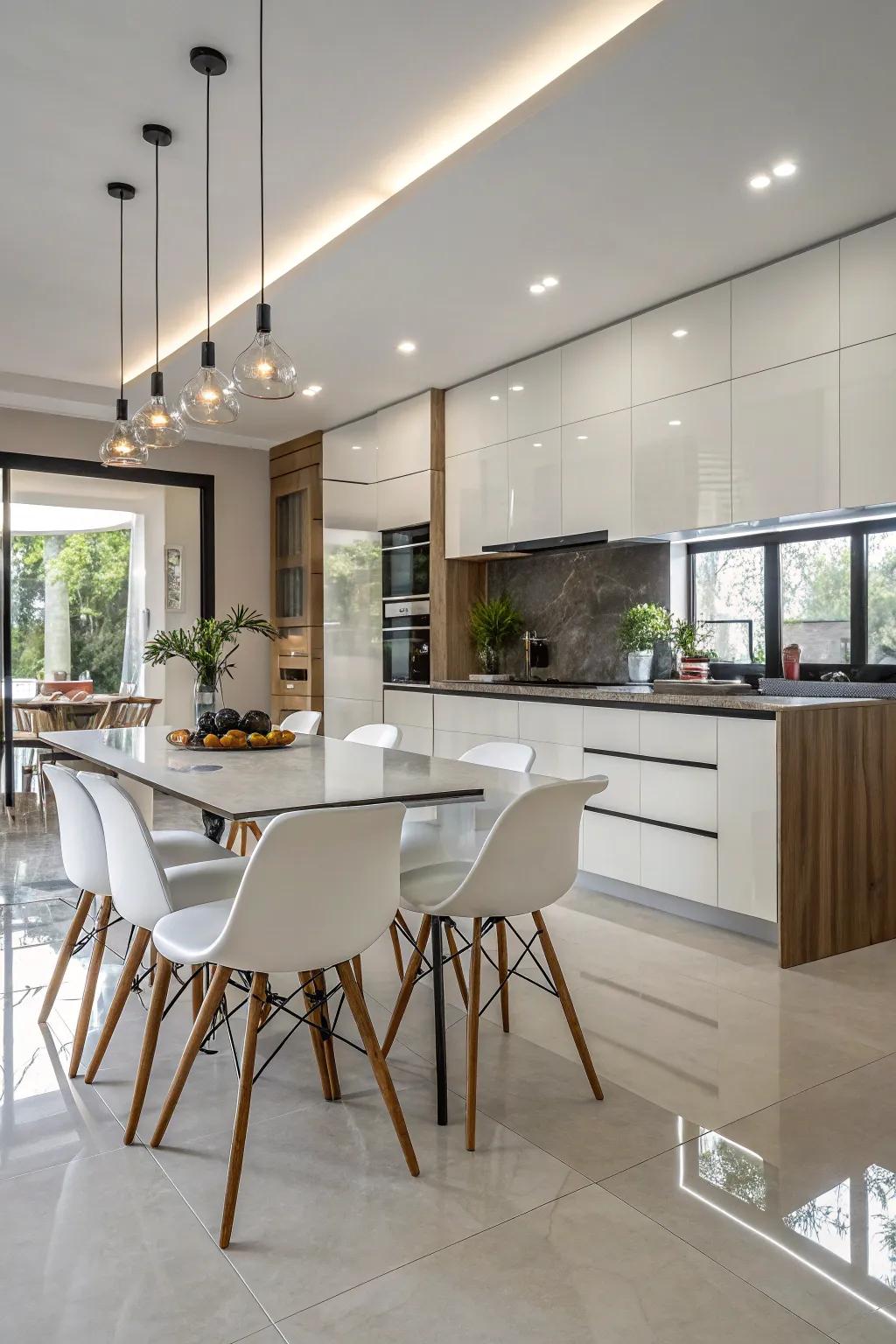 Streamlined stances proffer subtle elegance to contemporary kitchens.