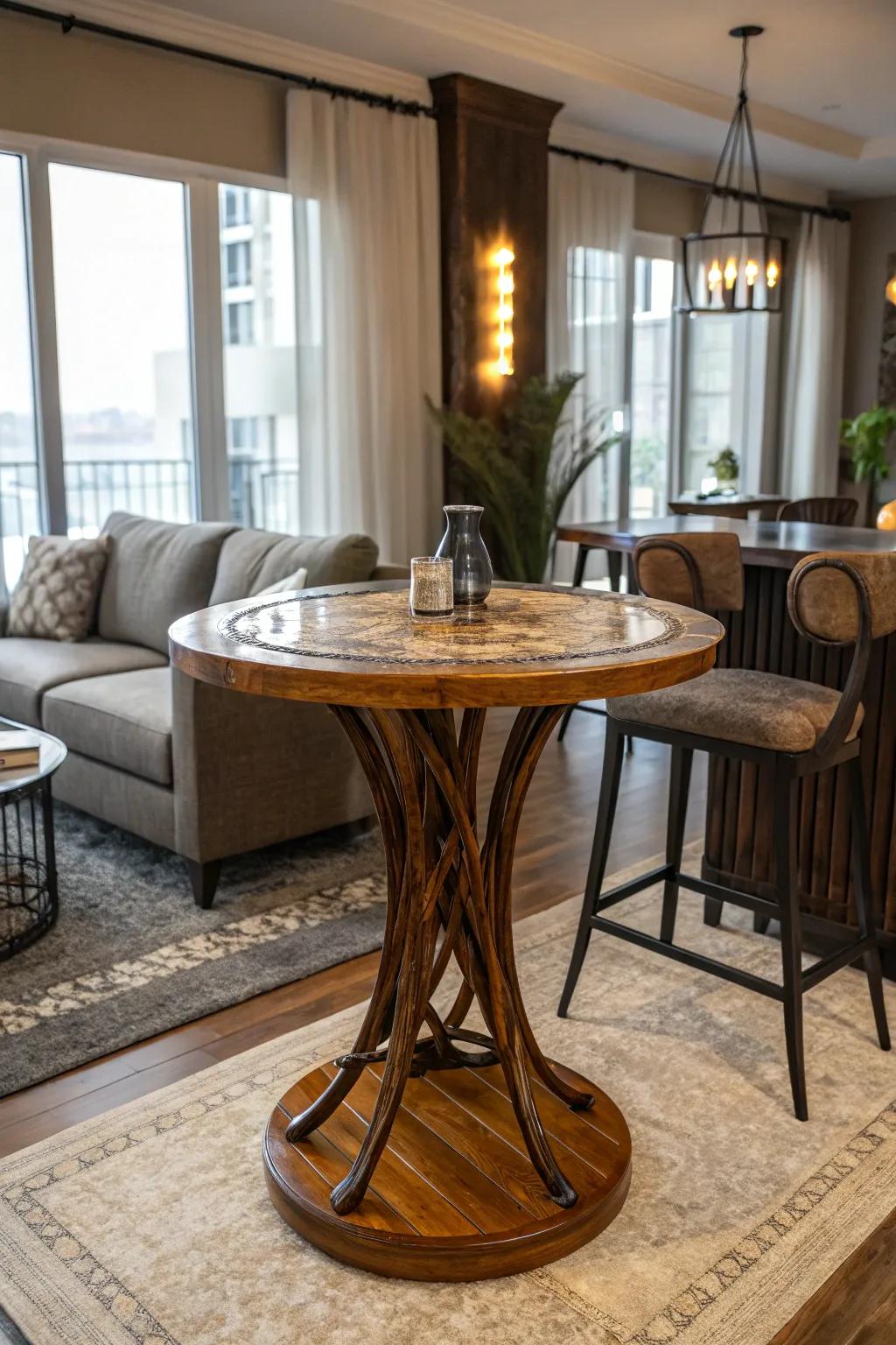 Unleash your creative side with custom pub table designs.