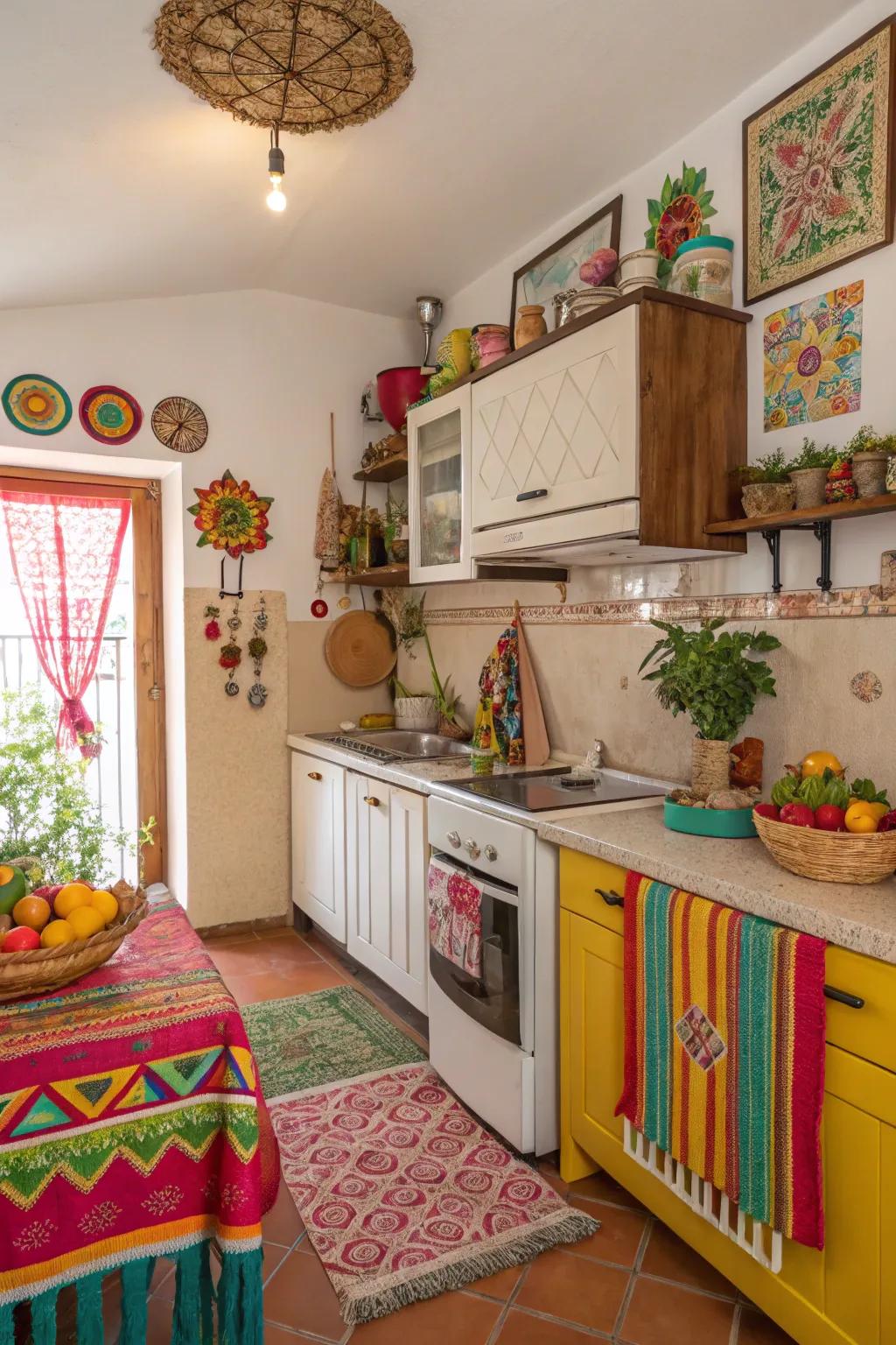 Decorative elements elevate the visual allure of your cooking space.