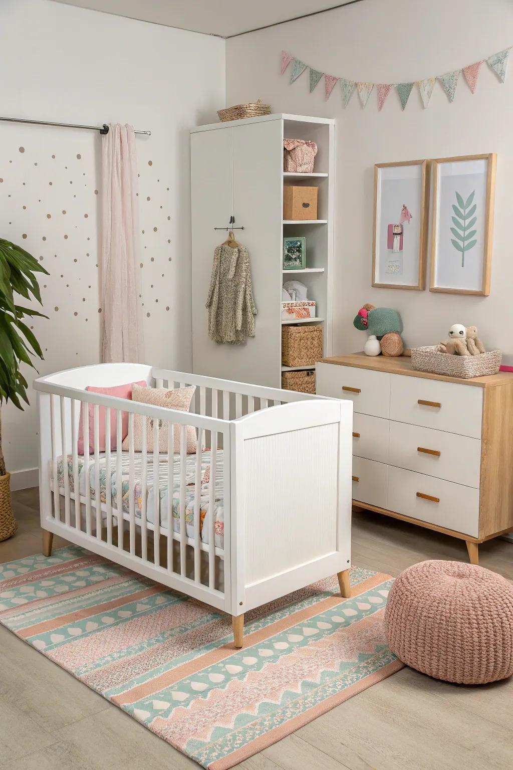 Adaptable furnishings that accommodate your child's maturation.