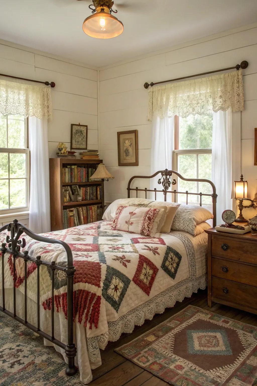 Retro decor contributes distinctiveness.