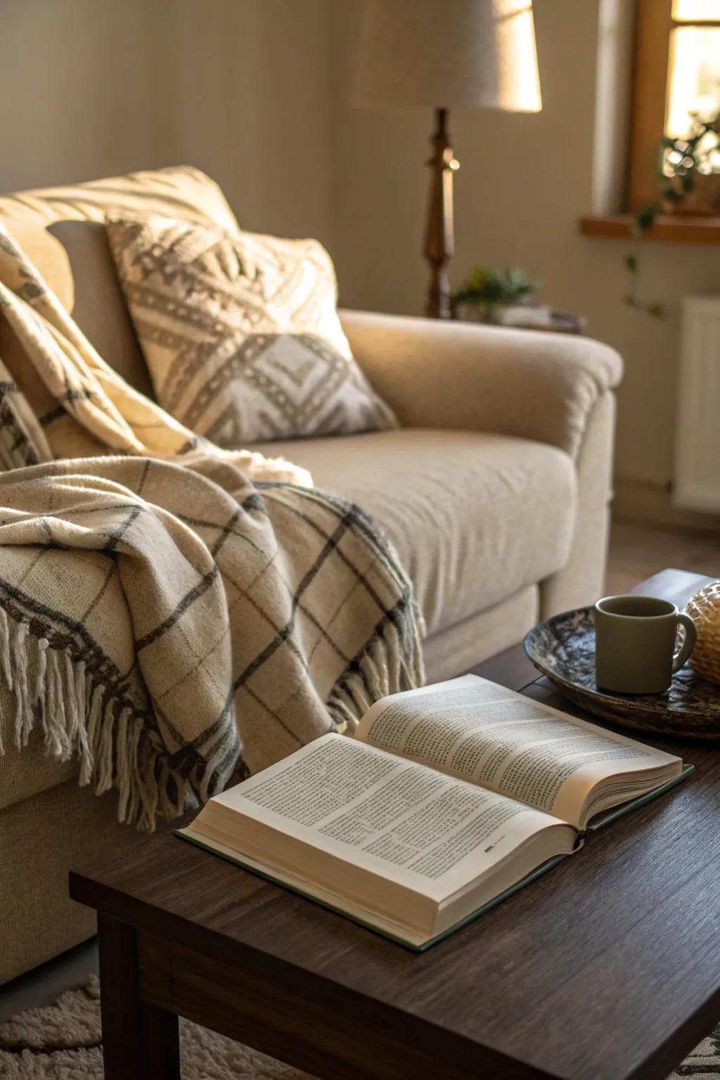 Small accessories can suggest a luxurious and peaceful lifestyle.