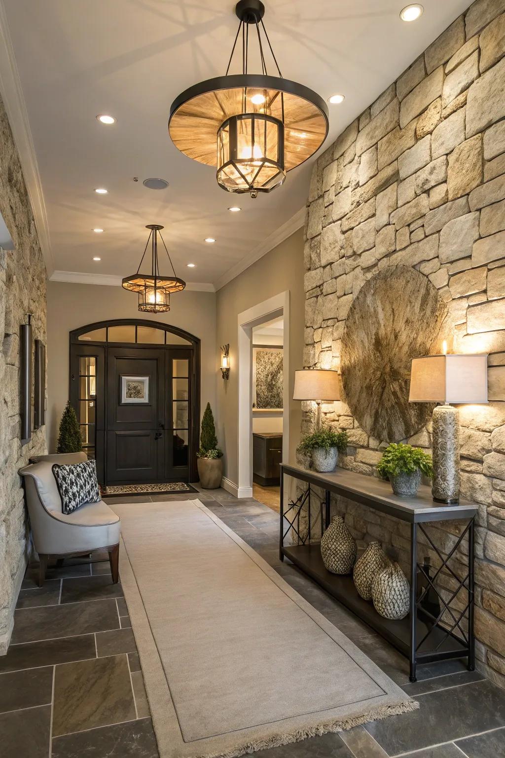 An entryway that welcomes you with everlasting elegance.