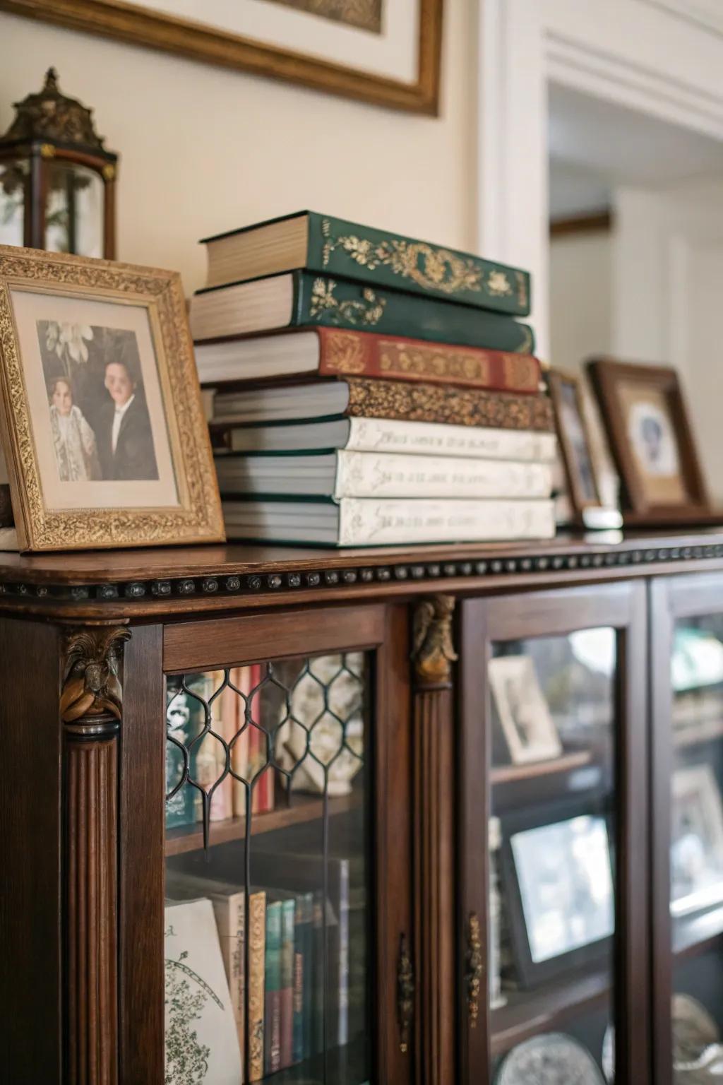 Literary works and frames append elevation and scholarly allure.