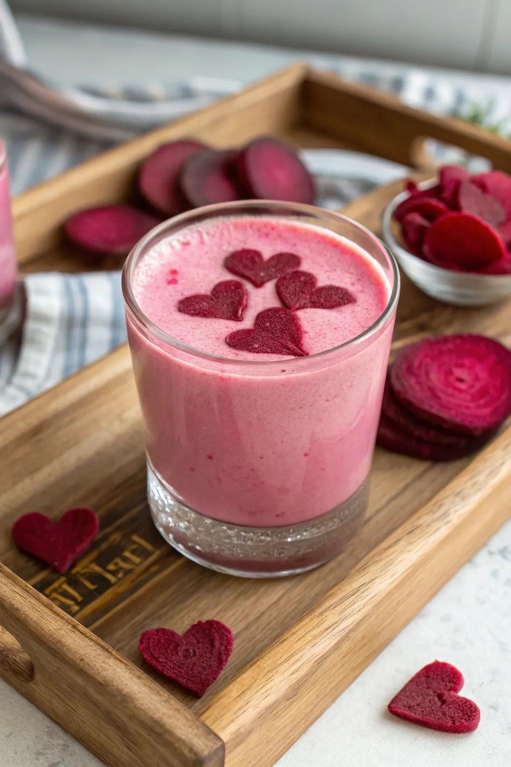 Scarlet Elixir Latte: vibrant and unique