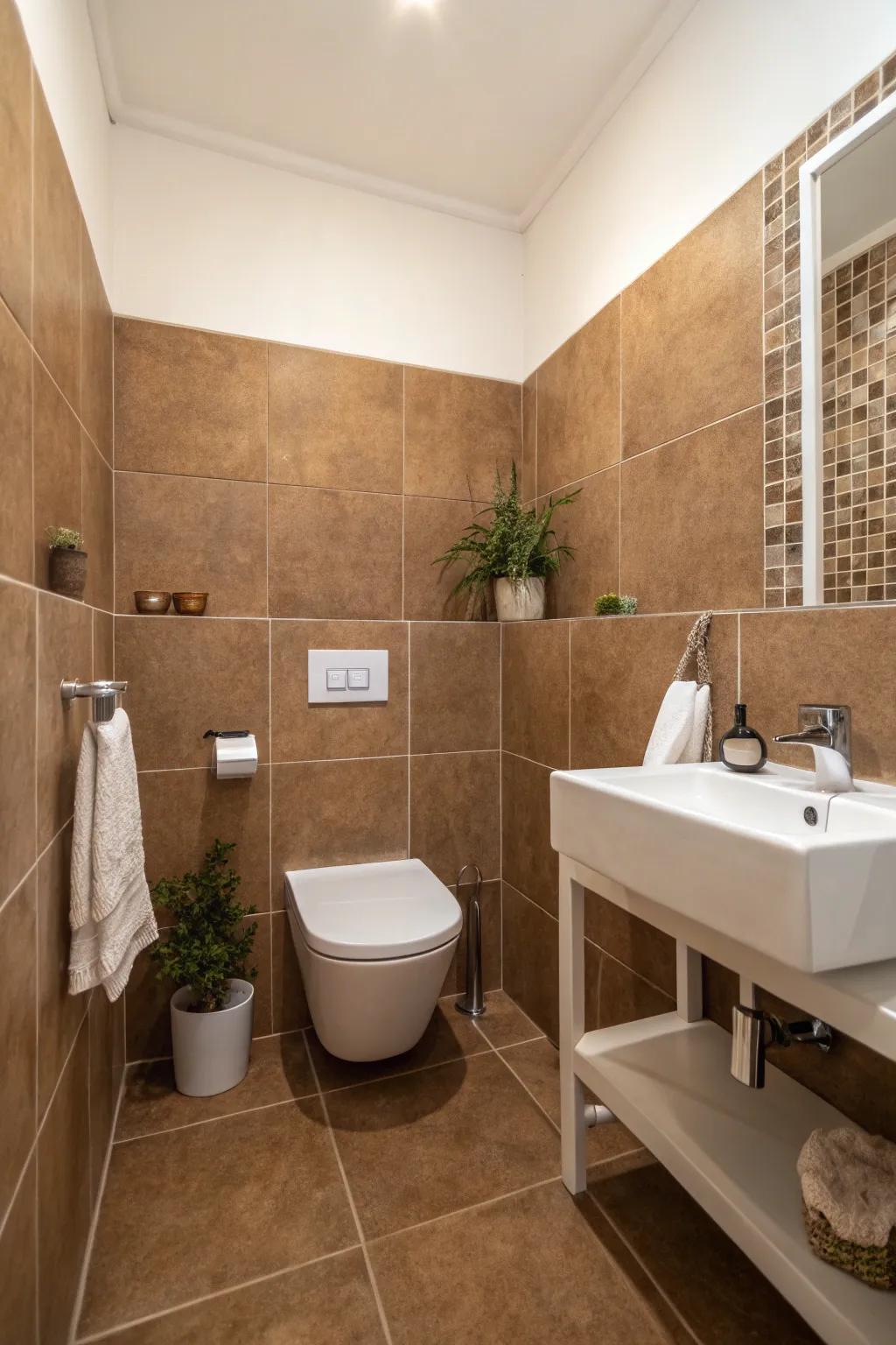 Simple design lets the vintage tiles take center stage.