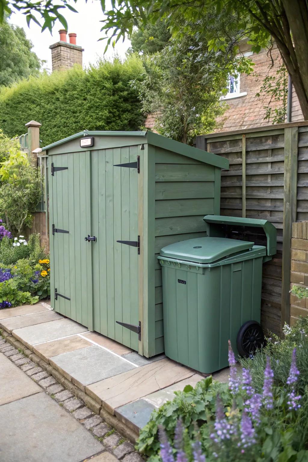 Personalize your bin store using custom paint options.