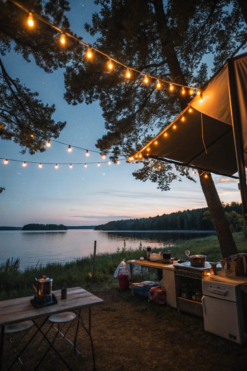 Produce a captivating mood with soft lighting.