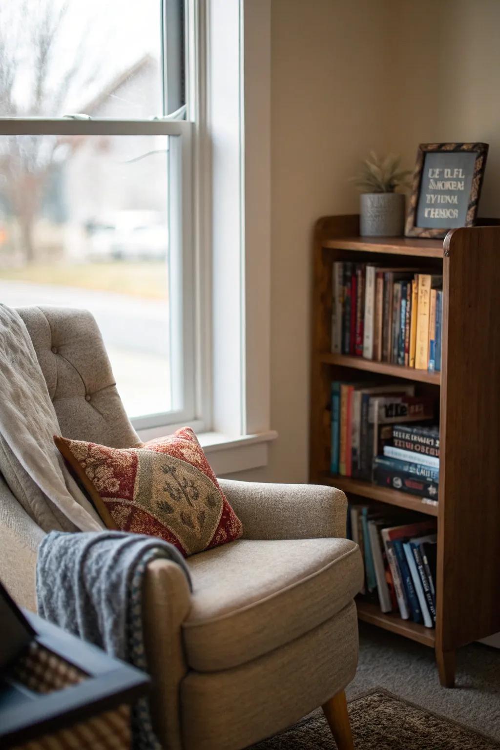 Defined spaces help potential buyers picture their lives in your home.