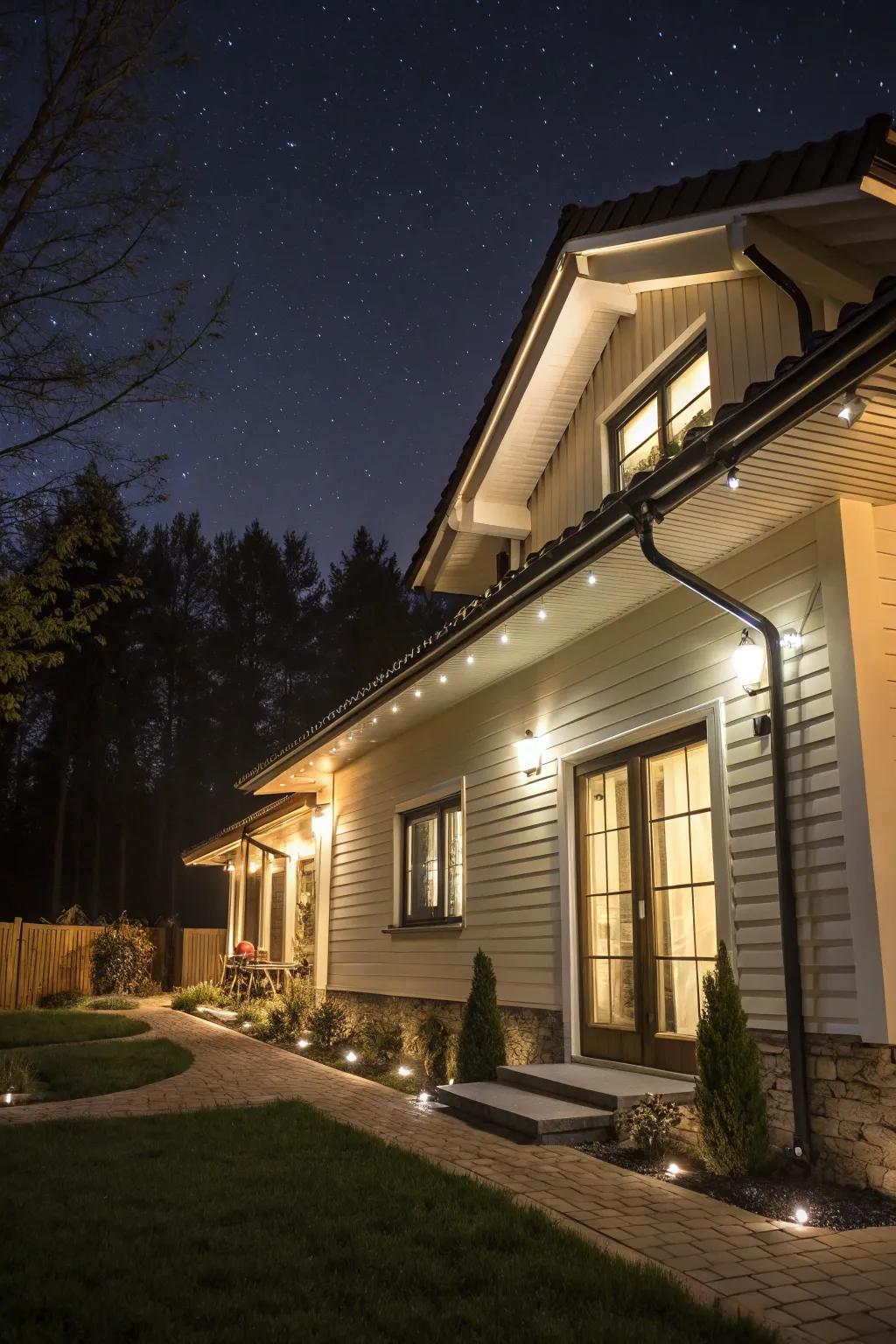 LED lighting ensures effective and long-lasting lighting.