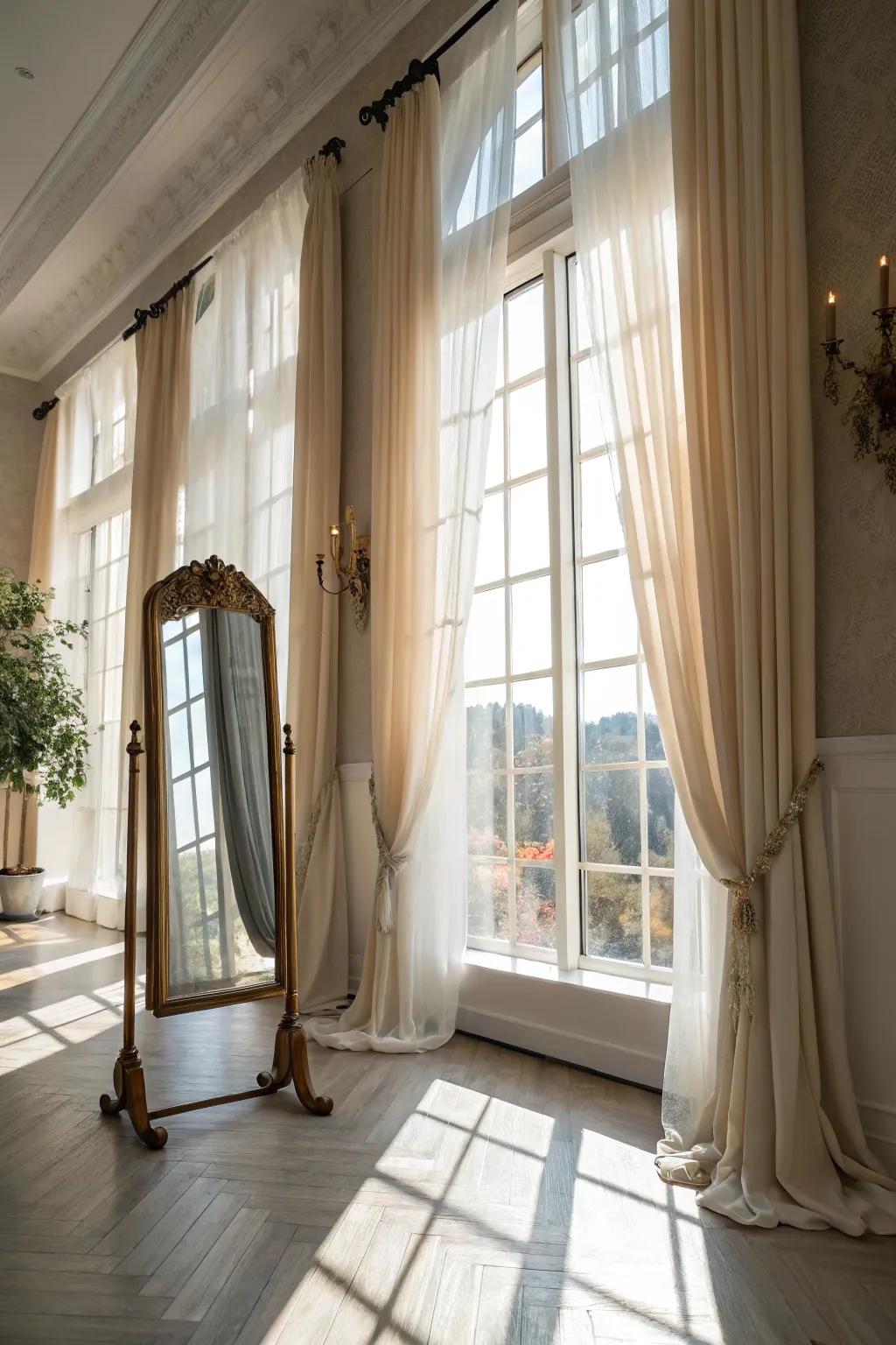 Sunlight makes your space feel open and airy.
