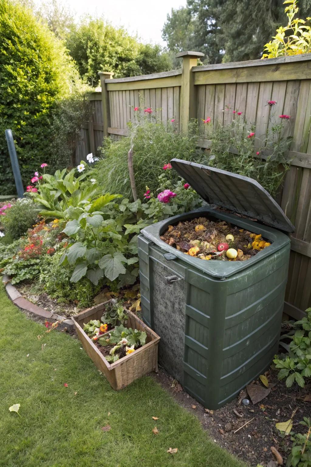 Self-made compost is a gardener’s best companion.