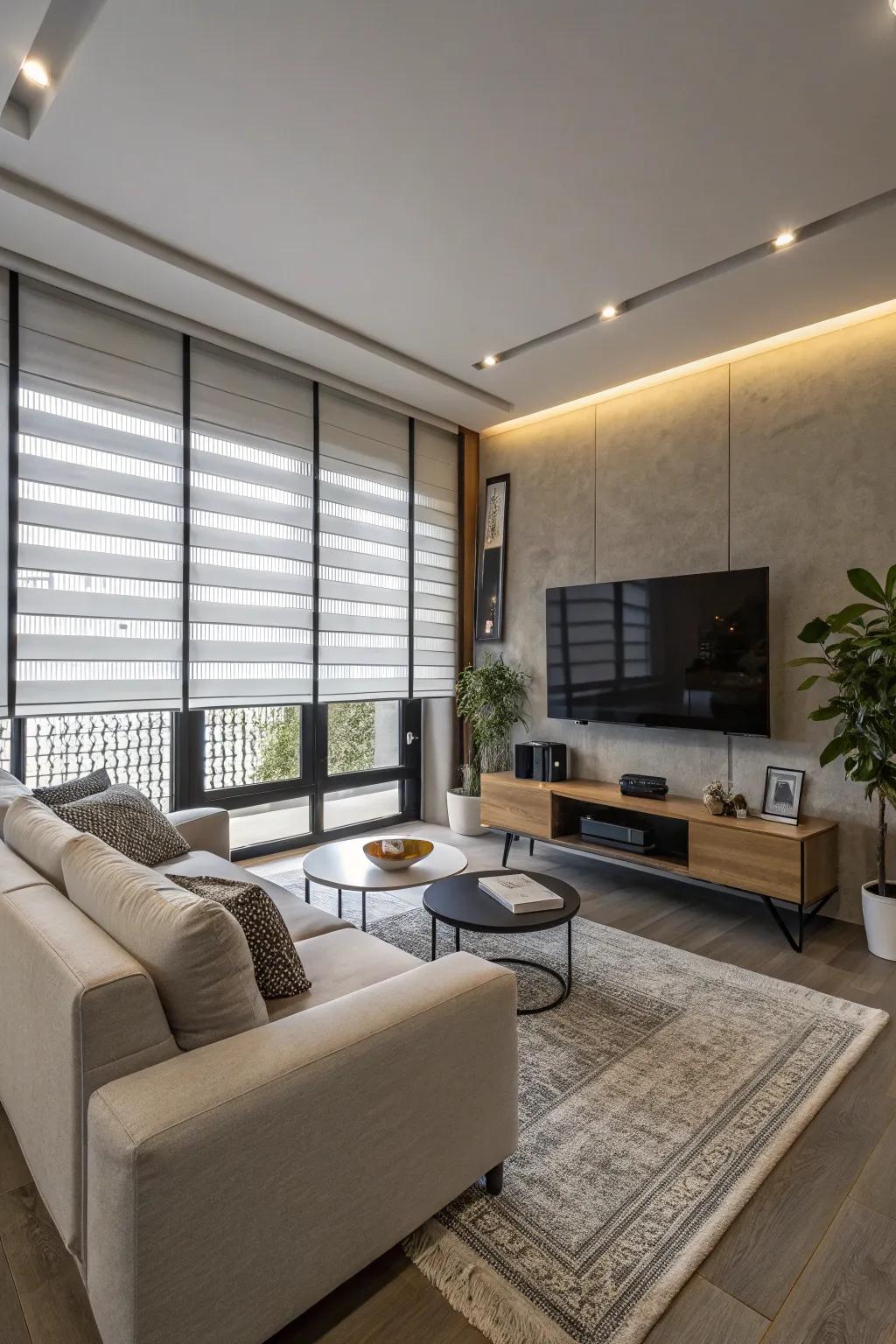 Modern ease of use with smart coverings.