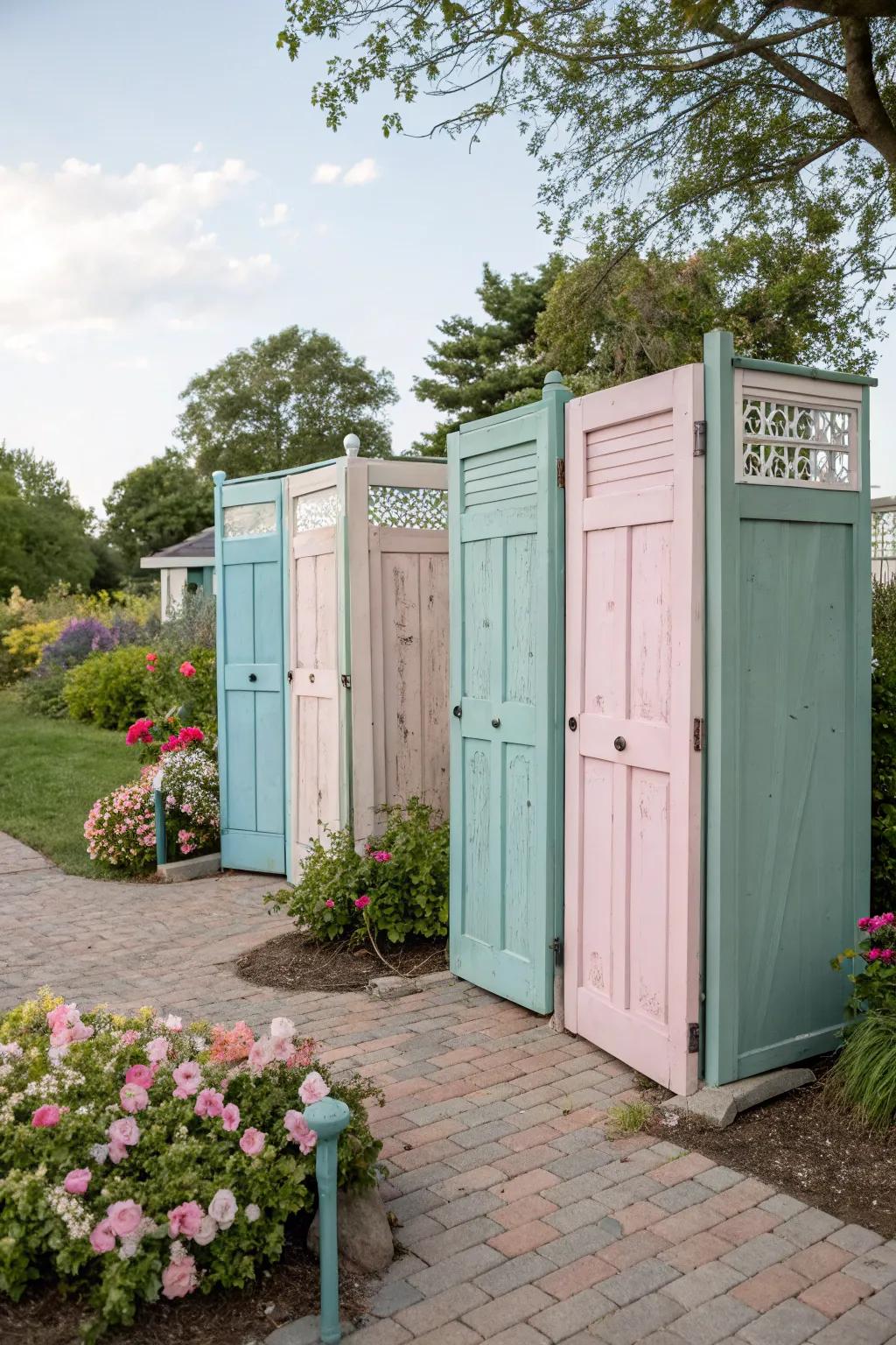 Period entryways add personality and charm to your outdoor area.