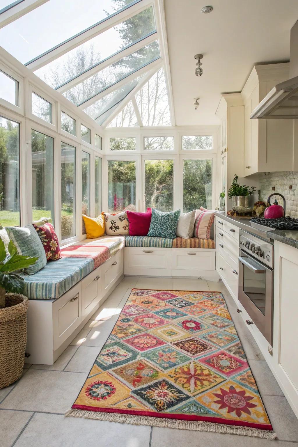 Personal accents make the sunroom uniquely yours.