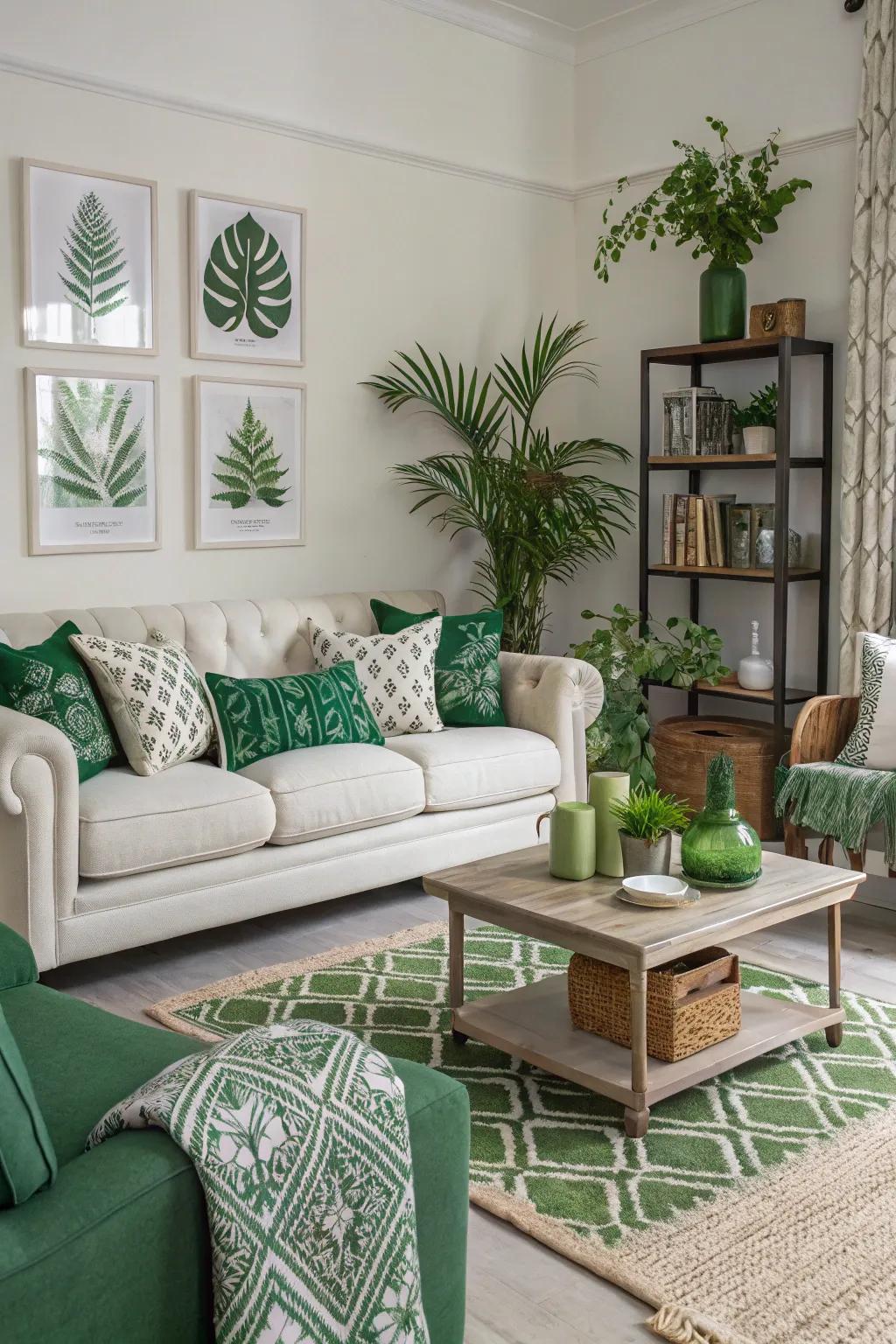 A fusion of modern and classic aesthetics sustains the vitality of this space.