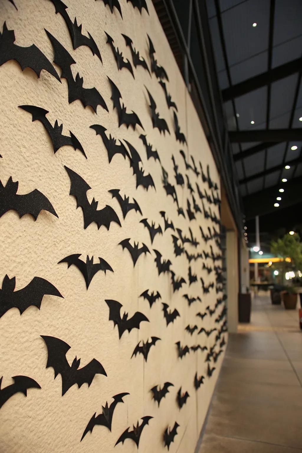 Animate your partitions through a dramatic chiropteran murmuration.